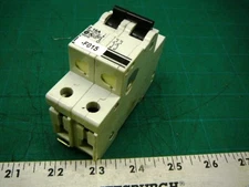 LOT OF 3 ABL SURSUM CIRCUIT BREAKER 2 POLE Z 16A 2ZU16 480Y/277VAC