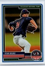 2023 Panini Stars & Stripes USA Baseball Ryan Bruno Rookie RC #63