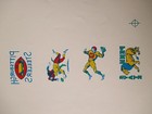 1960 Topps Tattoo Proof Sheet 32 RARE Jimmy Brown Pittsburgh Steelers Penn State — photo 5