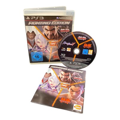 Fighting Edition PS3 - 3 Spiele in 1: Tekken 6, Tekken Tag 2 & SoulCalibur V  