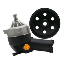 Power Steering Pump w/Pulley & Reservoir for Ford Bronco F-150 F-200 F-250 F-350