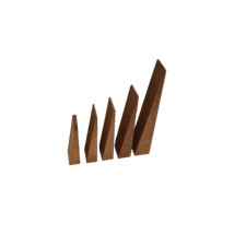 Buy 2 get 3rd free Hard Wood Wedges shims Stop Fence Panels Rattling sapele 8pcs