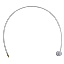 White & Gold 60cm Spray Can Extension Hose for Fluid Film For Aerosols