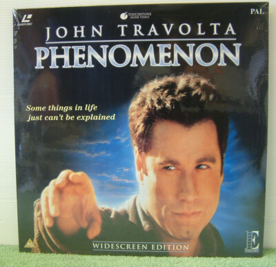 Phenomenon (1996) PAL Laser Disc, Drama, John Travolta, Robert Duval [EE 1192]