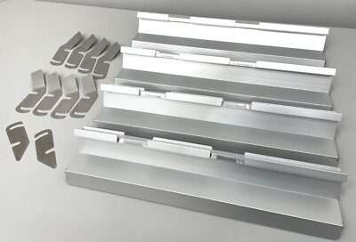 4 Flood Bars for M&R and Workhorse automatic press with 4 sets of WINGTIPS