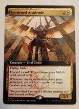 Hardened Academic (Extended Art) Secrets of Strixhaven Regular