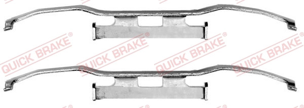 ZubehöRkit, Scheibenbremsbelag Quick Brake 109-1213 FüR MERCEDES-BENZ VW-image
