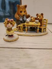 Wee Forest Folk Goldenlocks & The Three Bears, M-431a and BB-05a