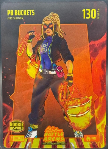 2026 Bo Jackson Battle Arena `PB Buckets` Paige Bueckers Grill Fire SP Foil