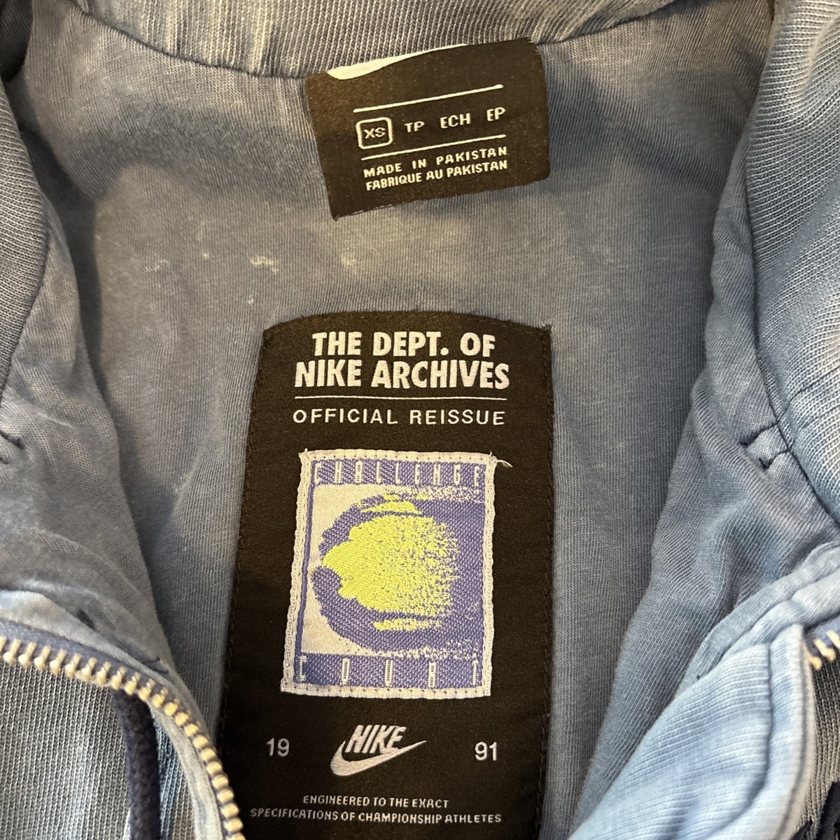 Nike Challenge Court Air Agassi Force Jacket Acid Wash Reissue 90s