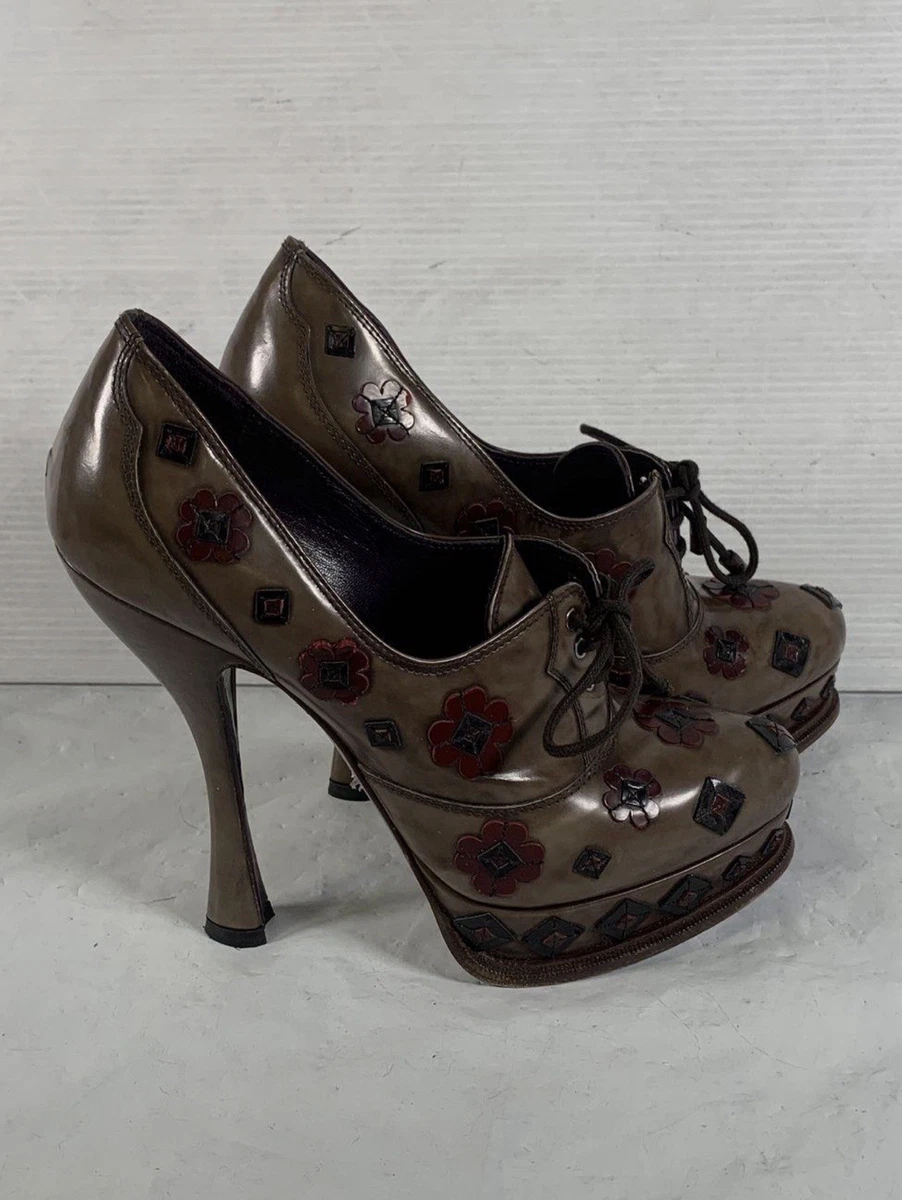 PRADA Women's Lace Up Heels for sale | eBay