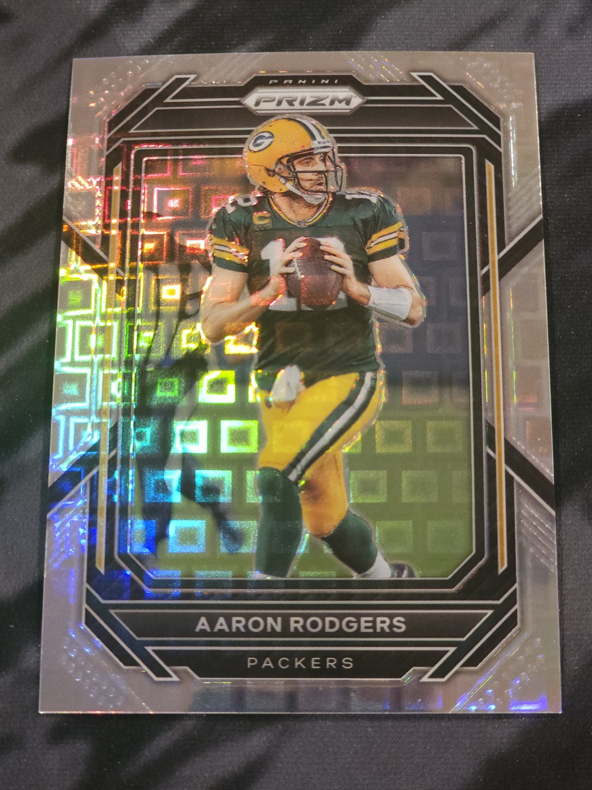 Aaron Rodgers 2022 Panini Prizm Pandora /400 #103 SP Packers