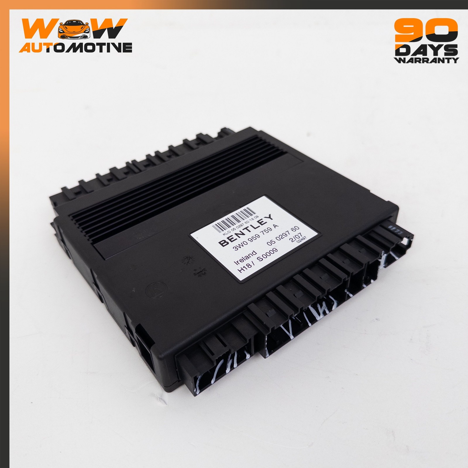 Bentley Continental GT 2010-2012 FRONT+RIGHT Seat control module