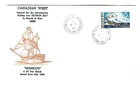 1968 Canada - 5c Nonsuch Voyage #482 FDC Cover - Embossed Cachet