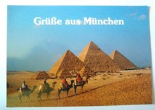 Ansichtskarte München Pyramiden
