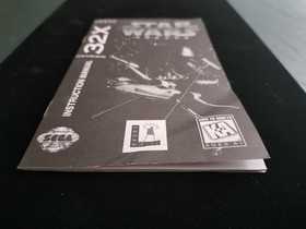 Sega Genesis 32x (1994) Star Wars Arcade Video Game in Box w/ Manual Tested MINT