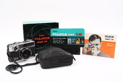 Used Fujica Half 1.9 Half-Frame Point & Shoot 35mm Film Camera
