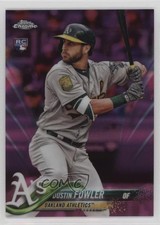 2018 Topps Chrome Update Target Exclusive Pink Refractor Dustin Fowler 0x4h