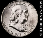 1959-D Franklin Half Dollar - Choice Gem Brilliant Uncirculated+++  #L3354