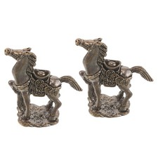  2pcs Chinese New Year 2026 Horse Figurine - 2026 Year Of The Horse Statue -