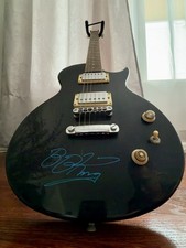 B.B. King Signed Black Electric Guitar with Certificate of Authenticity