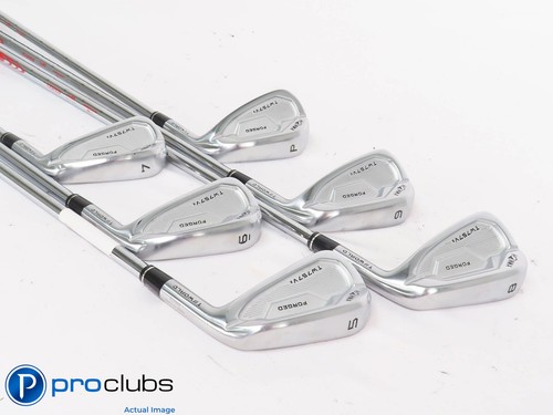 Nice HONMA TW757Vx Forged 5-PW IRON SET - Modus Tour 105 Stiff Flex Steel 432529 - Picture 2 of 6