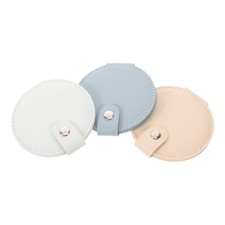 3PCS Mini Travel Makeup Mirror - 2X/1X Compact Folding Magnifier for Purses