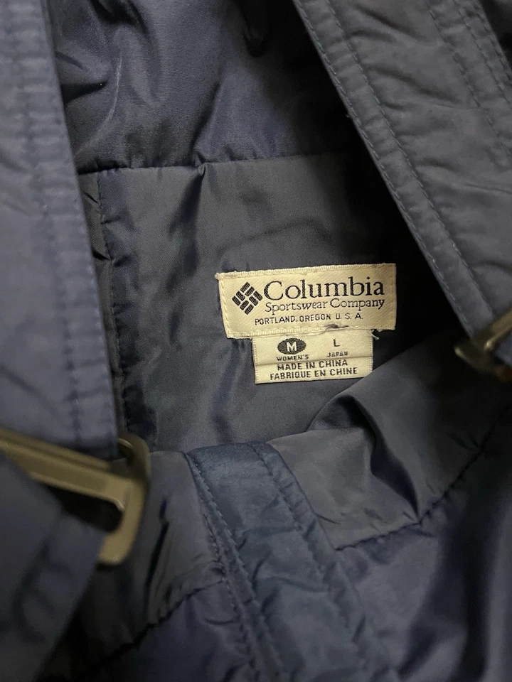 Columbia Sportswear Women’s Navy Snow Bib Ski Pants Size M Insulated Waterproof - Image 3 of 4