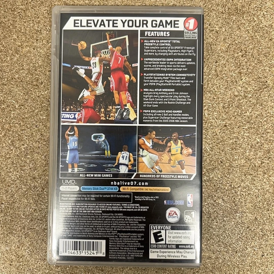 EA Sports™ NBA Live 07 (PlayStation Portable) [Complete & Tested] NA Version - Image 3 of 4
