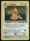 1999 Pokemon Fossil Dragonite 4/62 Holo Rare Unlimited EX
