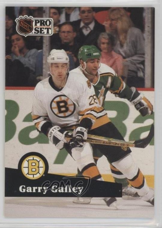 1991-92 Pro Set French Garry Galley #7 0a3