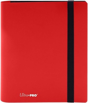 Ultra Pro Eclipse 4 Pocket Pro Binder Apple Red