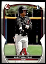 2023 Bowman Prospects Christian Cerda 1ST #BP-56