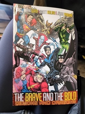 BRAVE & BOLD 3 DEMONS DRAGONS DC Comics Graphic Novel Mark Waid NEW!
