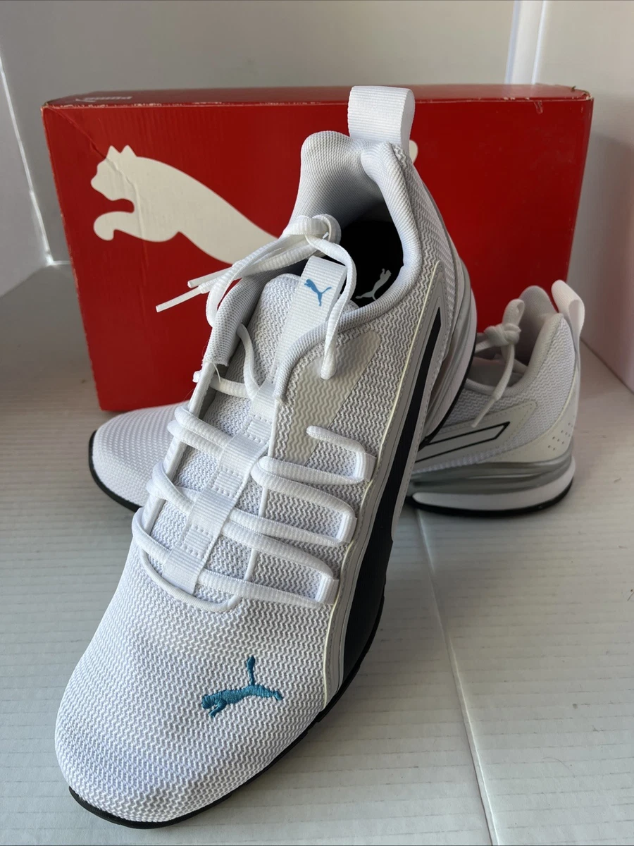 Puma Axelion NXT White Black for sale | eBay