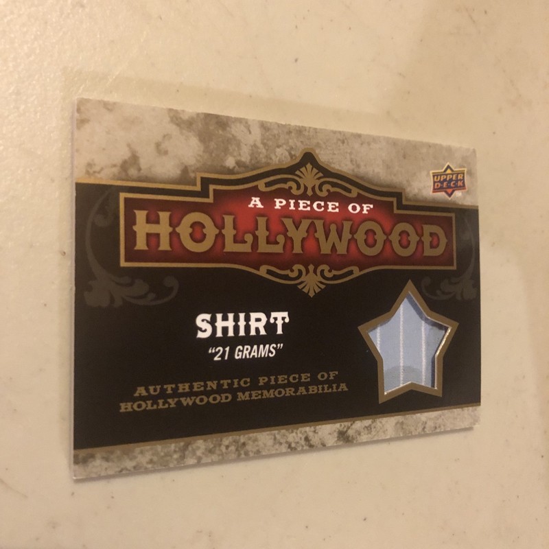 2009 Upper Deck - A Piece of Hollywood Shirt Relic - 21 Grams - Sean Penn