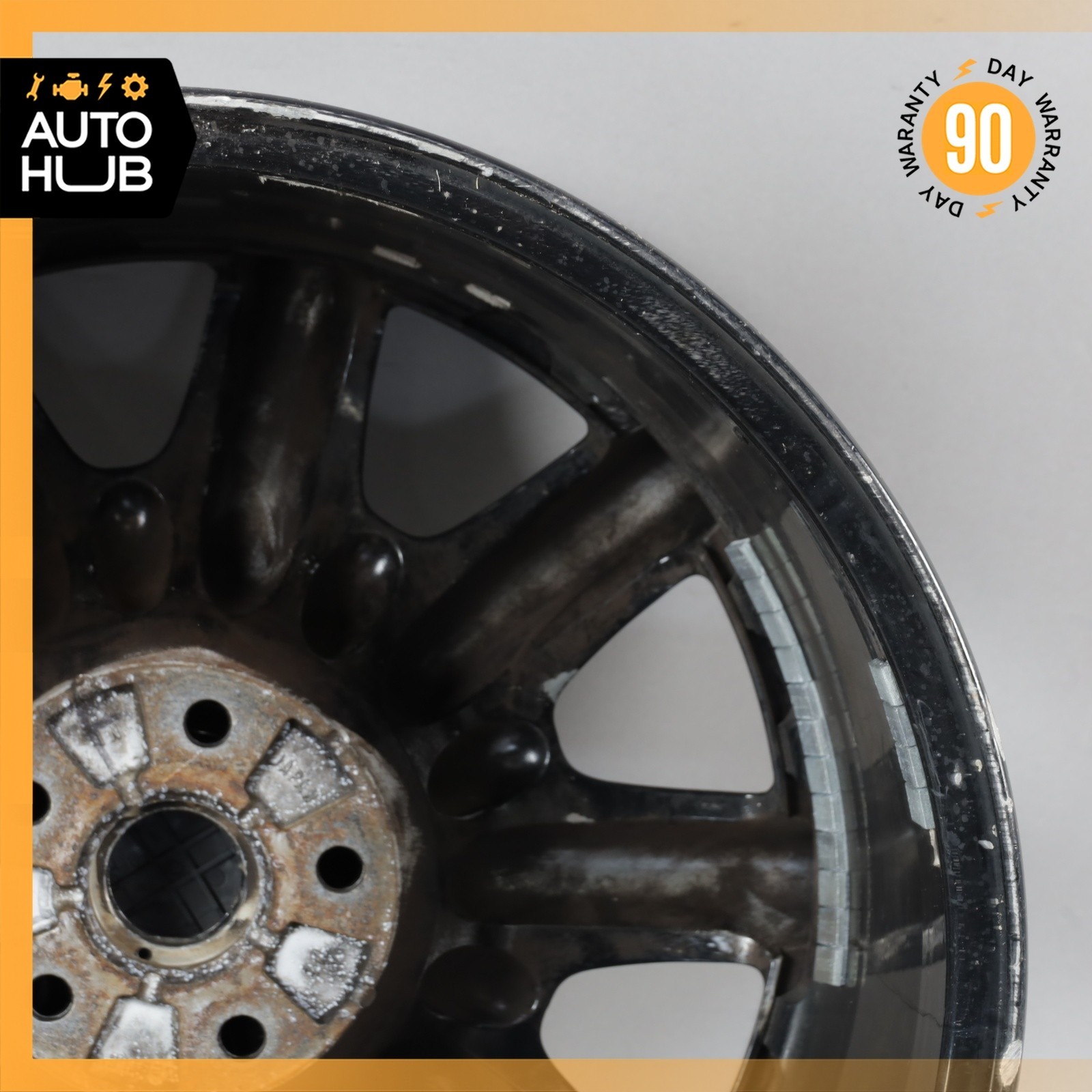 Bentley Continental GTC Flying Spur 9 x 20 20" Wheel Rim Black 3W0601025AM OEM