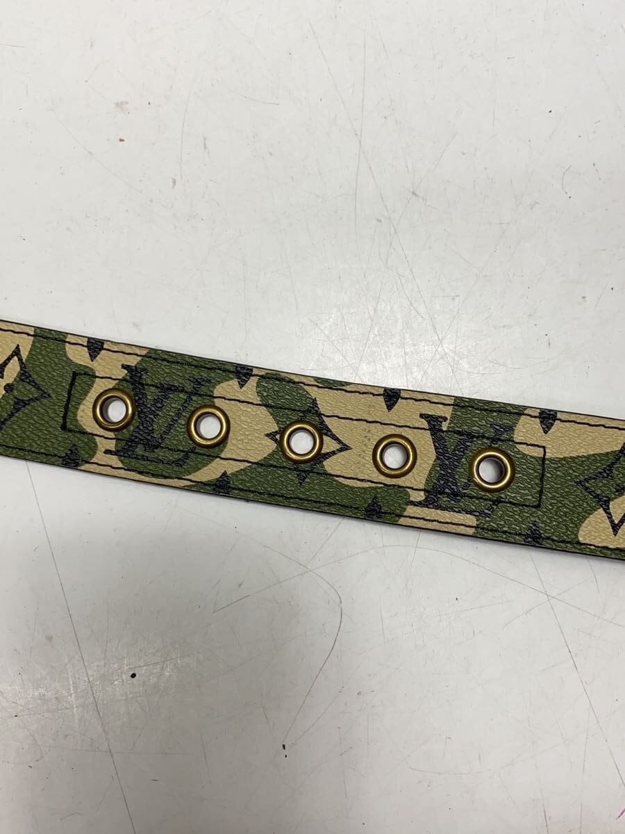 Louis Vuitton Takashi Murakami Monogramouflage Camo Belt 95cm image 4