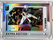 2025 Donruss Elite Tyler Warren Extra Edition /799 Rookie RC #4 Colts