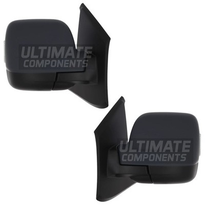 Fits Nissan Primastar 2022-> Wing Mirrors Electric Power Folding 1 Pair Primed