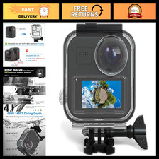 Waterproof Diving Case for GoPro MAX 360 - 147FT Touchscreen Housing  Mount Kit