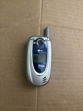 Vintage Samsung SCH-A670 Verizon Flip Cell Phone Silver Parts Repair As-Is