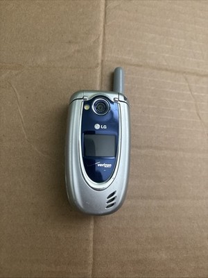 Vintage Samsung SCH-A670 Verizon Flip Cell Phone Silver Parts Repair As-Is