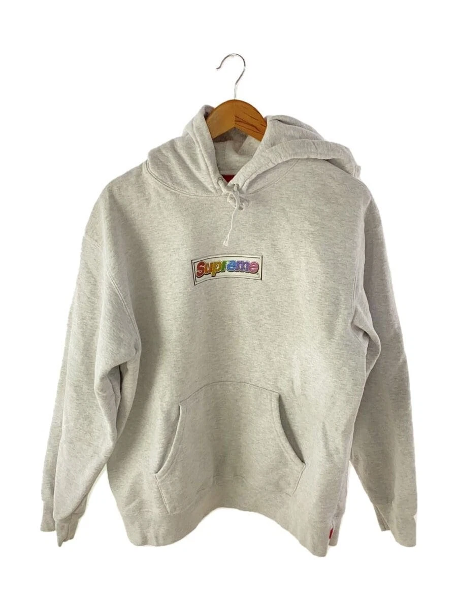 Sweat à capuche Supreme gris M occasion