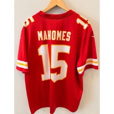 Kansas City Chiefs Travis Kelce 15 Red Color Rush Nike NFL Jersey XL