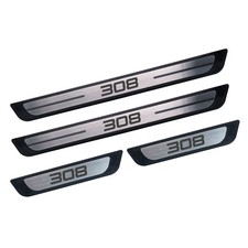 Für Peugeot 308 III SW-HB 2021-2025 Einstiegsleisten Türschweller, Edelstahl 4x