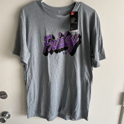 Baltimore Ravens Under Armour Large Heatgear Shirt Combine Authentic Purple NFL