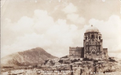 Palacio Del Obispado Monterrey Mexico Real Photo Postcard