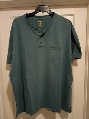 Red Head 3xl/3TG/3EG Henly Men s Shirt Green
