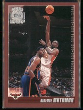 2000-01 Topps Tip Off - Dikembe Mutombo #95